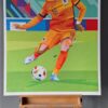 Donyell Malen Nederlands elftal 78 x 115 cm origineel