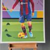 Frenkie de Jong Barcelona 78 x 115 cm origineel