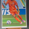 Frenkie de Jong Nederlands elftal 78 x 115 cm origineel