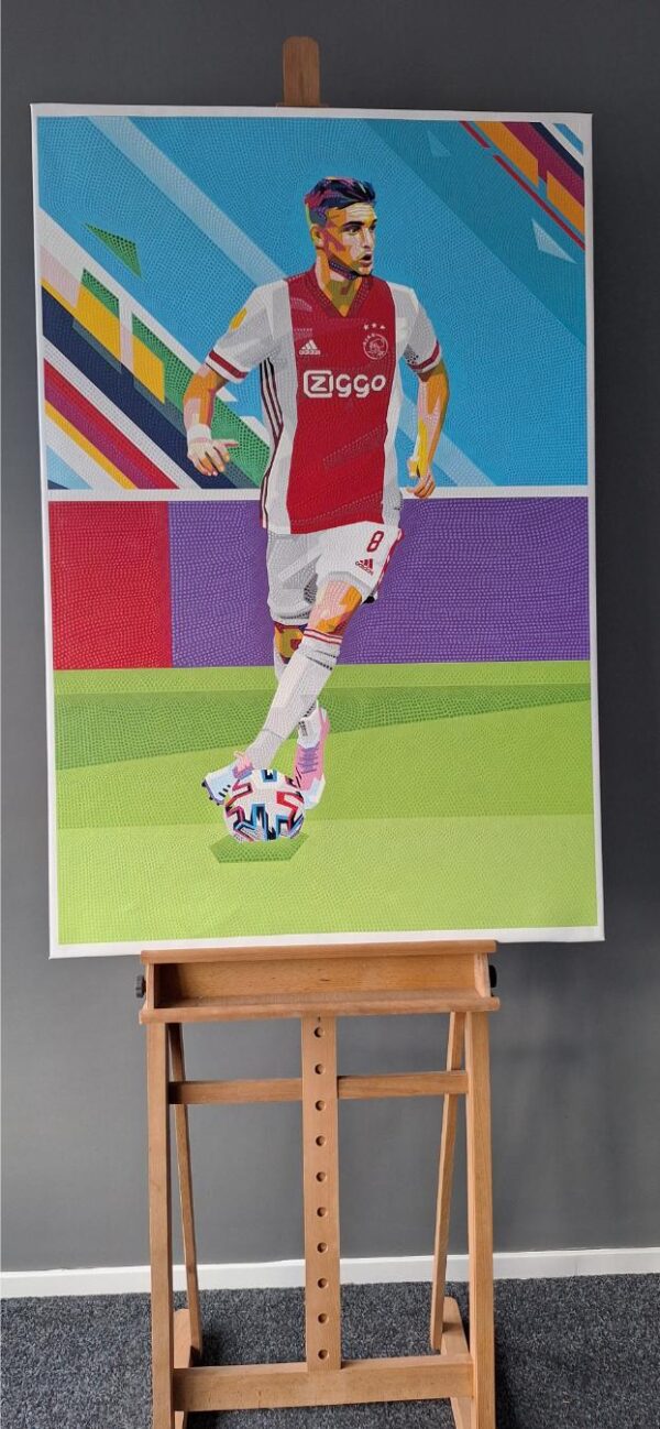 Kenneth Taylor Ajax 78 x 120 cm origineel