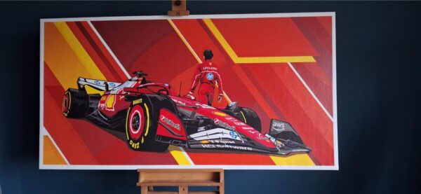 20251114_094154 Charles Leclerc Formule origineel 90 x 180 cm