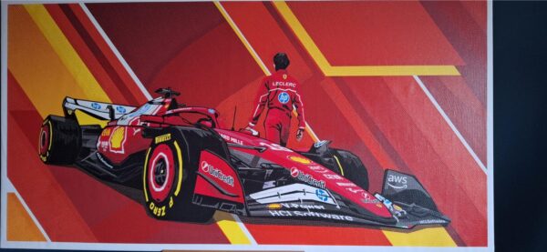 20251114_094202 Charles Leclerc Formule origineel 90 x 180 cm